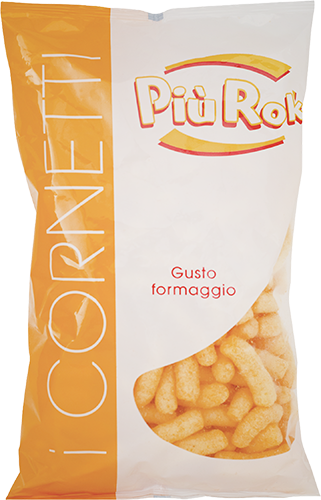 PIÙ ROCK CORNETTI DI MAIS AL FORMAGGIO