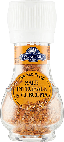 LA DROGHERIA SALE INTEGRALE CURCUMA/ZENZERO SALE E PEPE AROMA TARTUFO