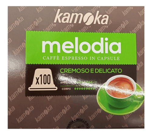 KAMOKA MELODIA CAFFÈ CREMOSO / INTENSO  COMPATIBILI NESPRESSO
