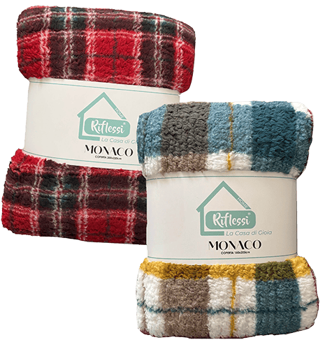 COPERTA SHERPA MODELLO MONACO