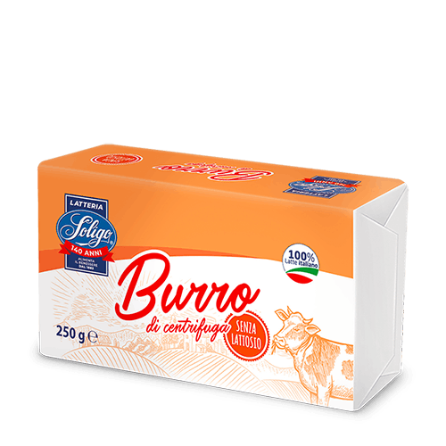 BURRO DI CENTRIFUGA S/LATTOSIO SOLIGO GR 250