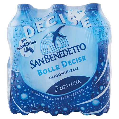 ACQUA SAN BENEDETTO FRIZZANTE/NATURALE CL 50 X6