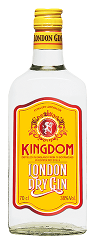 GIN DRY KINGDOM 38% VOL. 700 ML