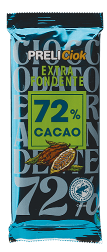 PRELICIOK CIOCCOLATO EXTRA FONDENTE 72% 100 G