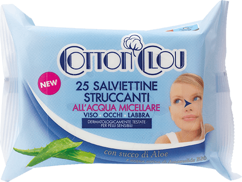 COTTON CLOU SALVIETTE STRUCCANTI 25 SALVIETTE