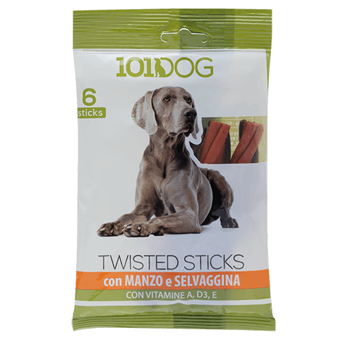 101DOG TWISTED STICKS 120 G