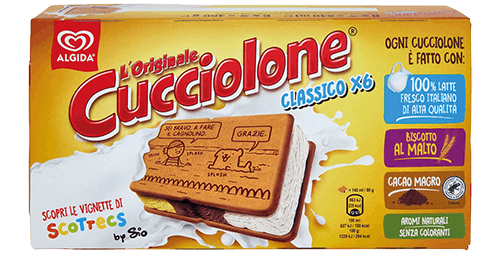CUCCIOLONE ALGIDA GR 480