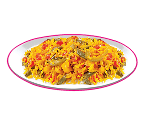 PAELLA DI POLLO CON VERDURE
